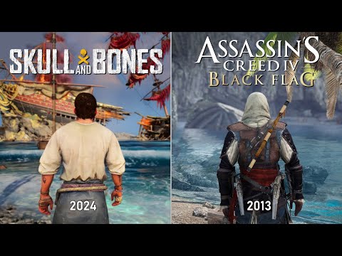 SKULL AND BONES vs. ASSASSIN'S CREED IV: BLACK FLAG – Physics and Details Comparison