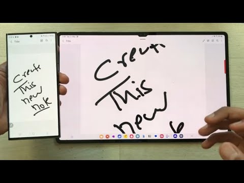 How to Transfer Samsung Notes From S23 Ultra to Tab S8 Ultra