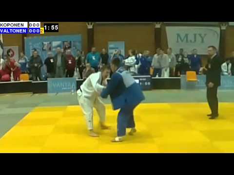 Judon SM 2015: M-60: KOPONEN - VALTONEN