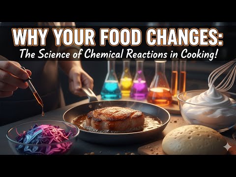 Why Your Food Changes: The Science of Chemical Reactions in Cooking!