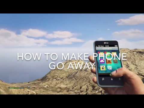 How to make phone disappear