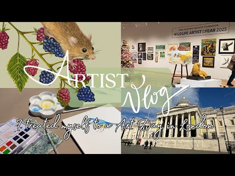 London Art Galleries, inspiring DSWF wildlife art exhibition, watercolour workshops & autumn art! 