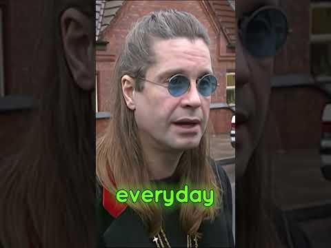 Ozzy Osbourne 1995 I no longer take drugs I no longer take Booze #ozzyosbourne #blacksabbath