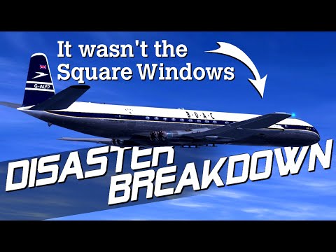 What Really Caused The Comet Crashes? (BOAC Flight 781 & SAA Flight 201) - DISASTER BREAKDOWN