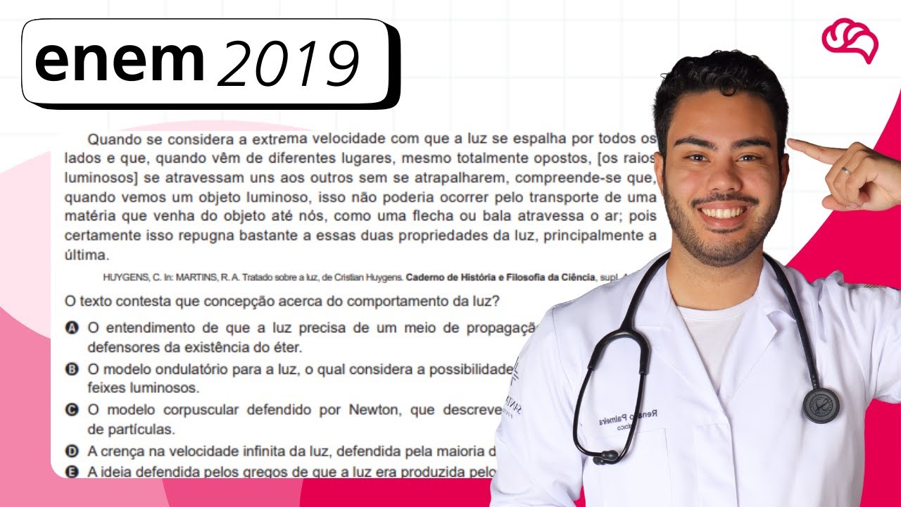 Resolução em Vídeo — Questão 135 ENEM 2019
