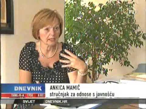 Ankica Mamić - imidž političara (Dnevnik Nove TV)