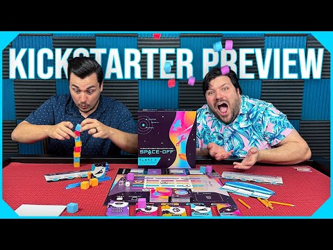 Space Off | Kickstarter Preview | Never Bored Gaming