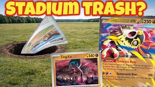 Discarding Stadiums = Wins? | Mega Hawlucha ex Deck Breakdown