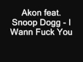 Akon feat. Snoop Dogg - I Wanna Fuck You ...