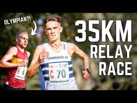 INSANE 35KM RELAY RACE AGAINST THE UK’s BEST RUNNERS