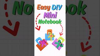 How to Make an Easy DIY Mini Notebook | Cute Paper Craft for Kids & Beginners