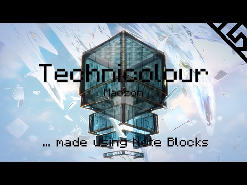 Insane Minecraft Note Block Remake of Technicolour - Maozon
