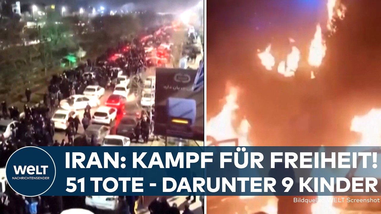 IRAN: Dafür bezahlen viele mit ihrem Leben – Demonstranten rufen „Ende der islamischen Republik“ aus