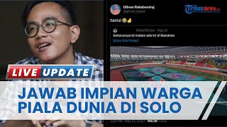 Di-mention di Video Konsep Opening Ceremony Piala Dunia U20 Indonesia yang Gagal, Ini Reaksi Gibran