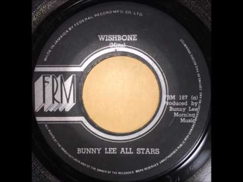 BUNNY LEE ALL STARS - WISHBONE - REGGAE - 7inch vinyl record