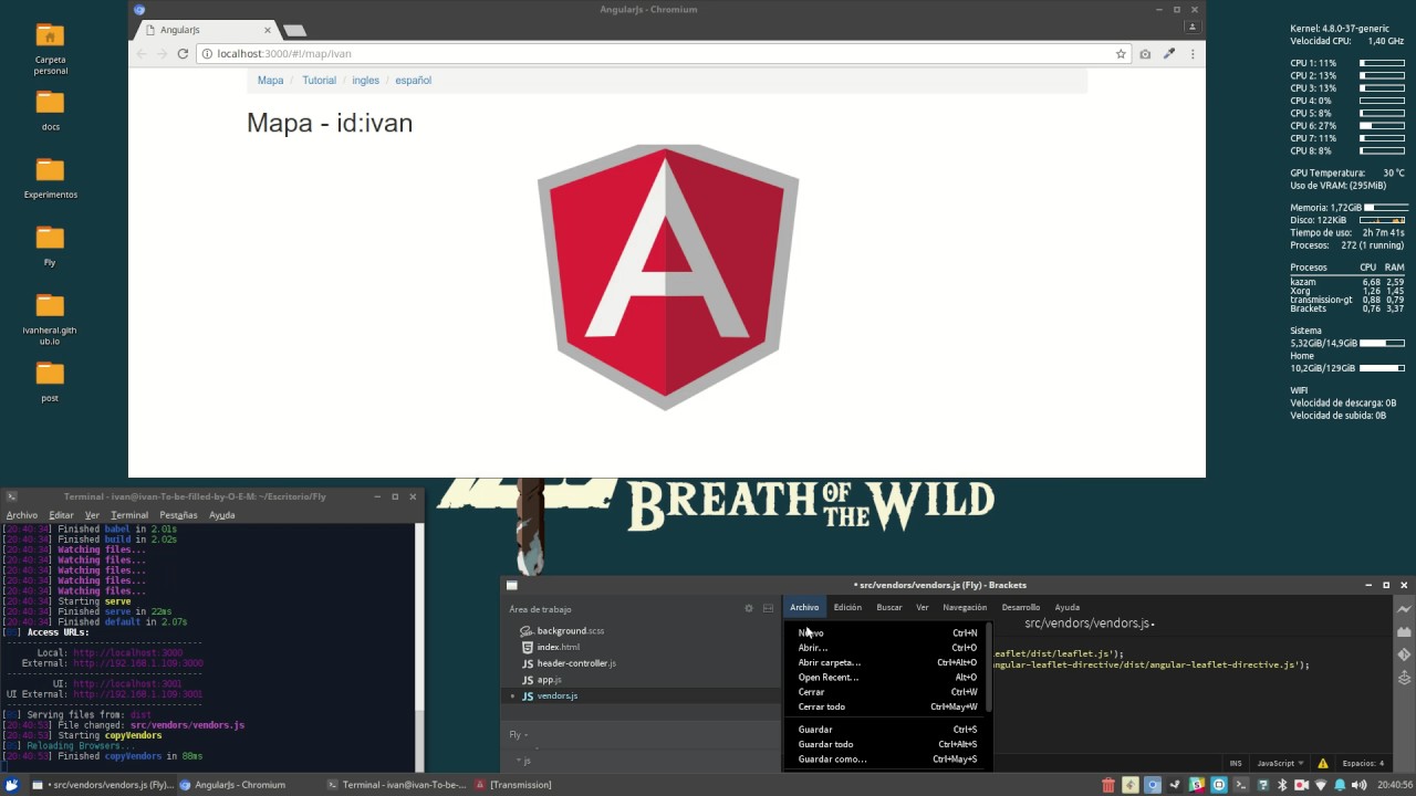 Es una gozada ver lo rapido que responde