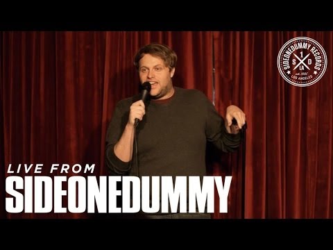 Sean O'Connor at the SideOneDummy Storytellers Show