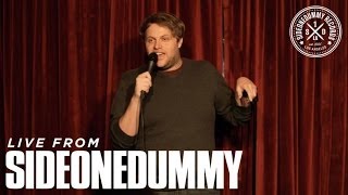 Sean O'Connor at the SideOneDummy Storytellers Show