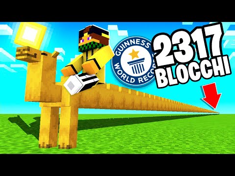 PROVO A BATTERE 4 RECORD MONDIALI DI MINECRAFT *NUOVI RECORD 1.20*