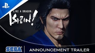 Like a Dragon: Ishin! - Première bande-annonce | PS4, PS5