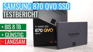 Samsung 870 QVO SSD TESTBERICHT | REVIEW | BENCHMARKS | PREISE