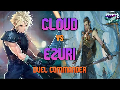 Midgar Mercenary Meets Elf Overlord – Duel Commander Showdown: Cloud vs Ezuri