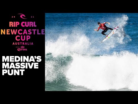 Gabriel Medina vs Morgan Cibilic Newcastle Cup Semis Heat Replay | Medina Lofts A Ridiculous Punt