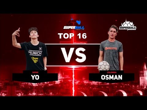 World Freestyle Football Championships ”SuperBall 2018” - BEST16 Yo vs Ozman