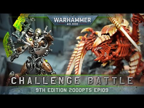Tyranids vs Necrons Warhammer 40K Battle Report 9th Edition 2000pts CTS109 FAITHFUL DEFENDERS!