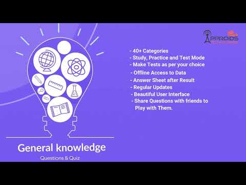 General Knowledge Offline 2024 Video