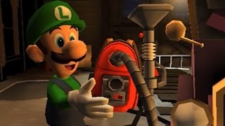 Luigi's Mansion: Dark Moon (3DS) - 100% Walkthrough Part 1 - Intro + A-1: Poltergust 5000