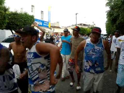 Torcida Jovem do Confiança chegando em itabaiana junto com a Sangue Azul