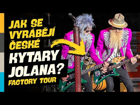 Jak se dnes vyrábějí české KYTARY JOLANA?