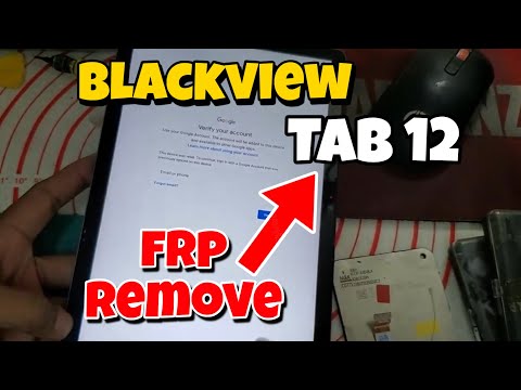 Blackview  Tab 12 Frp Bypass or Remove