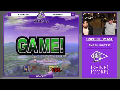Ravenking (Marth) vs rubzterz (Peach) - Tripoint Smash #7 PM Bracket
