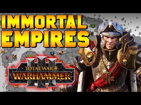 IMMORTAL EMPIRES Reaction, Speculation, & Lord Pack DLC for Total War: Warhammer 3