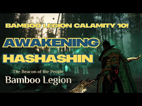 Black Desert Online 🔥Awakening Hashashin🔥Bamboo Legion Calamity 10!