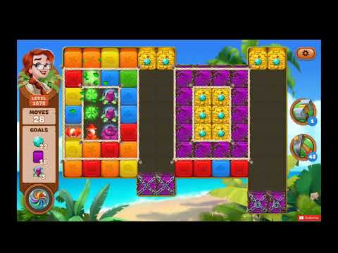 Lost Island Blasd Adventure Level 1678 NO BOOSTERS - A S GAMING ✔