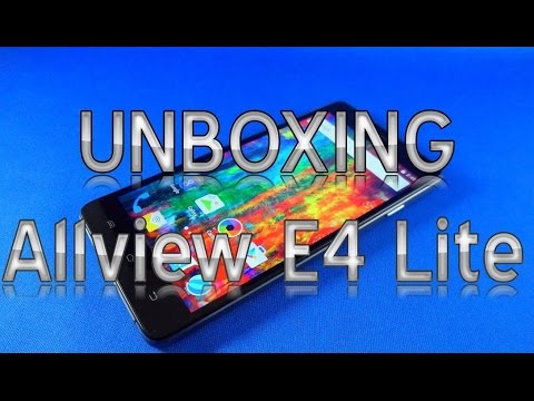 Unboxing Allview E4 Lite  - androidro.ro