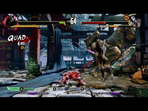 Killer Instinct Shin Hisako vs Hisako ghostly encounter