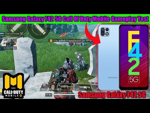 Samsung Galaxy F42 5G Call Of Duty Mobile Gameplay Test || Samsung F42 Cod Mobile || Glister Gaming