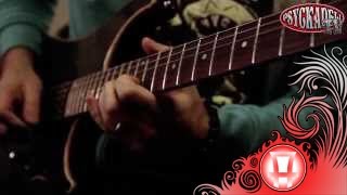 Trying out a new solo for an upcoming Psyckadeli song