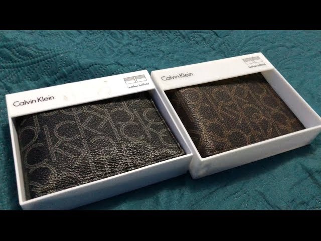 Vídeo relacionado con Calvin Klein Foil Emboss Slim Trifold w Card LV04D1063G - Carteras para Hombre, Color marrón (CK marrón Oscuro), Talla única, Marrón (CK Dark Brown), Talla única