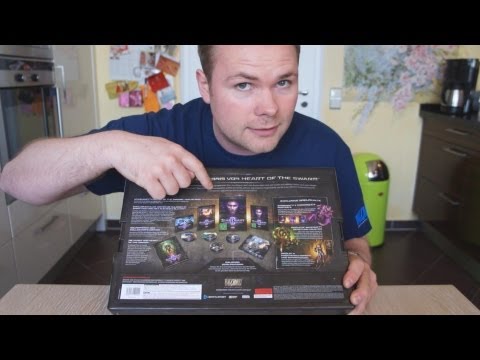 Aggressor&Olsen Unboxing  - StarCraft 2 HotS Collectors Edition  [HD]