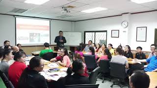 การคัดเลือกคนในการเข้าทำงานโดยพี่อ้าวิทยากรสายฮาที่มาพร้อมกับสาระ