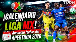 📅🔥 ÚLTIMA HORA: Liga MX revela el calendario completo del Apertura 202