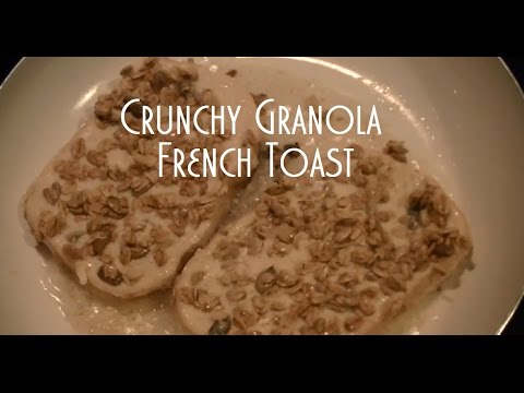QVC KitchenAid Hand Mixer Review making O Made Granola Crunchy French Toast Recipe