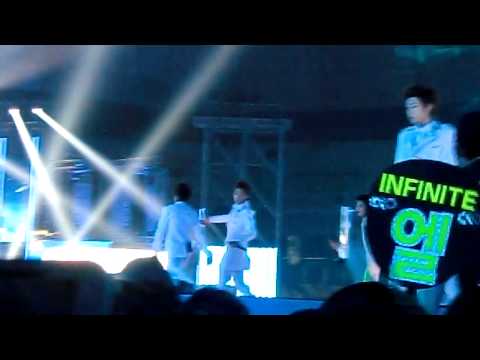 [Fancam]111231 L fell down on stage