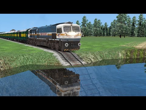 Trains vs Deep Water | Amazing #railway Video - BeamNG.Drive