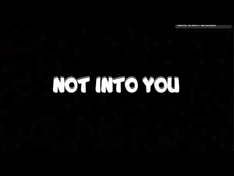 Brooskie - Not Into You (You called her a ho because she said no?) tik tok rap remix